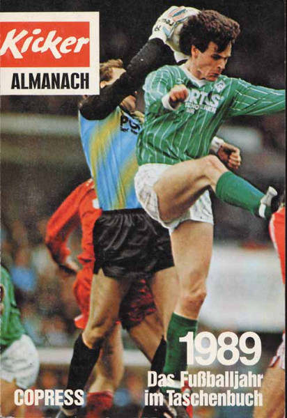 Kicker Fußball Almanach 1989.