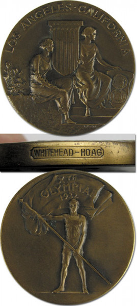 Participation Medal: Olympic Games 1932.