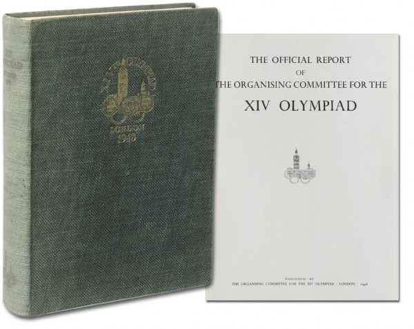 Olympic games 1948 London. Official Report