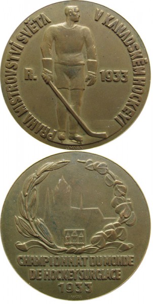 Eishockey Weltmeisterschaft 1933, Siegermedaille 1933