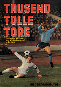 Football Collector's cards album by Sicker 1965