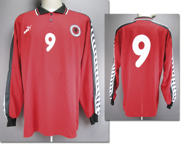 Albanien am 11.10.1997 gegen Deutschland WM Quali, Albanien - Trikot 1997 WM Quali