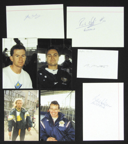 Short Track OSW 1994 Australien: Olympic Games 1994 Autograph short track Australi