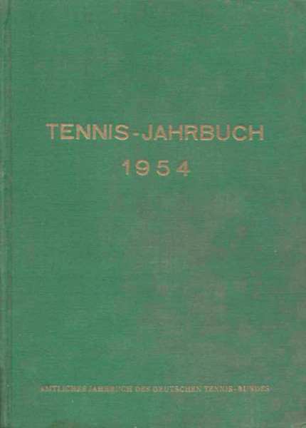 Tennis-Jahrbuch 1954.