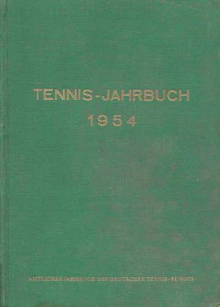 Tennis-Jahrbuch 1954.