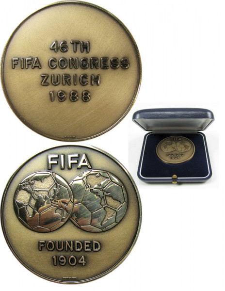 Fifa-Medaille 1988, Fifa-Medaille 1988