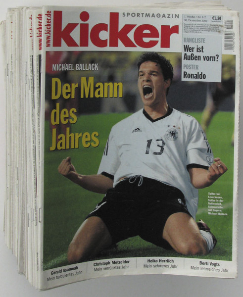 Kicker 2003 MonDon : Jg.: Nr.1/2 - 104/5 komplett