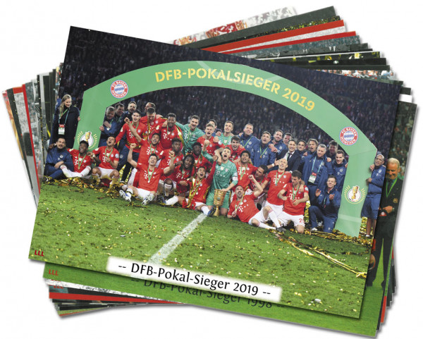 German Football Cup Munich 1957 to 2020 AGON Big Cards