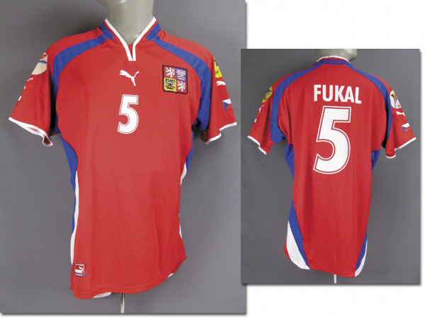 Milan Fukal, 16.06.2000 gegen Frankreich, Tschechien - Trikot 2000 EM