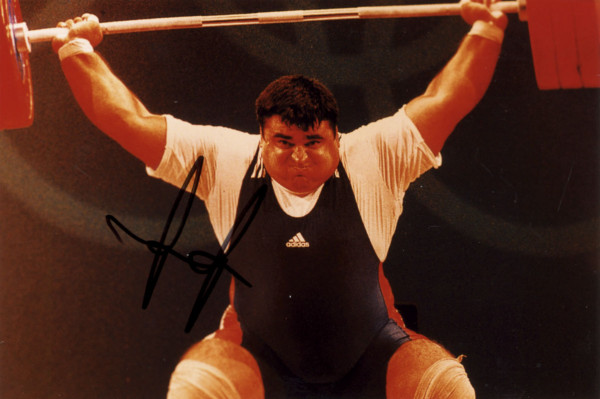 Rezazadeh, Hossein: Autograph Olympic Games 2000 Weightlifting Iran