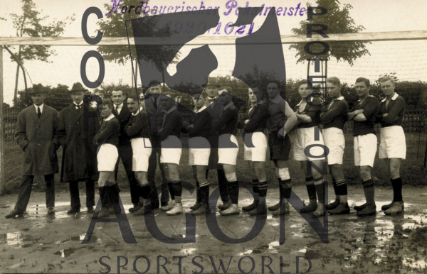 German Football Postcard 1921 TV Fuerth