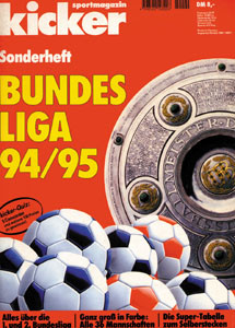 Sondernummer 1994 : Kicker Sonderheft 94/95 BL