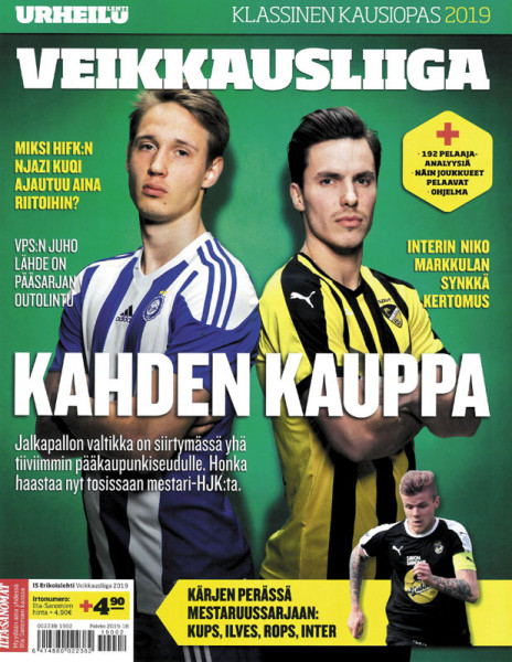 Veikausliiga 2019 - Finnisches Fußballsonderheft 2019.