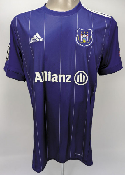 match worn football shirt RSC Anderlecht 2017/18