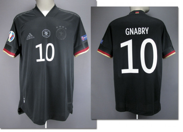 Serge Gnabry, am 29.06.2021 gegen England, DFB - Trikot 2021 EM
