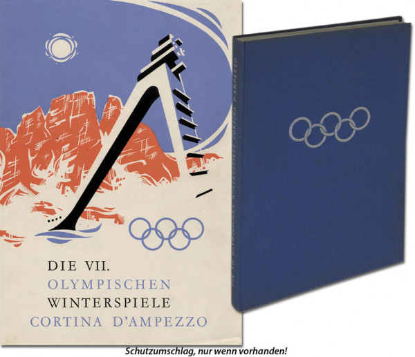 Die VII.Olympischen Winterspiele 1956. Cortina d'Ampezzo