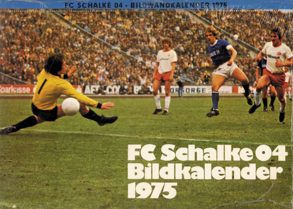 FC Schalke 04 Football Calendar 1975
