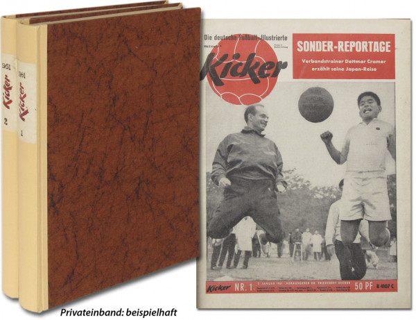 Kicker 1961 : Jg.: Nr.1-52 unkomplett