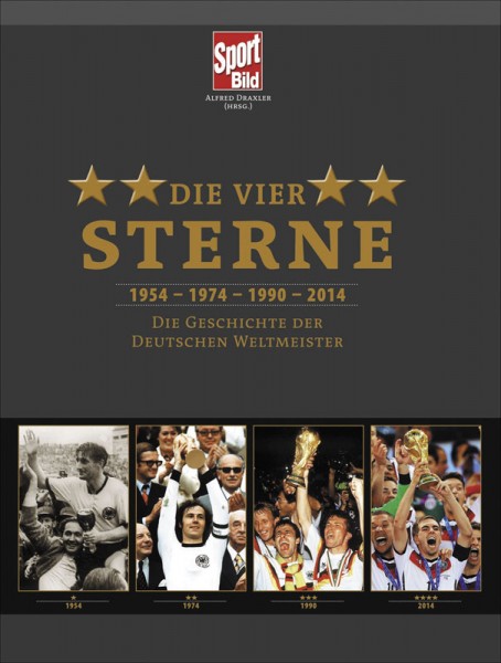 SportBild Die vier Sterne 1954-1974-1990-2014.