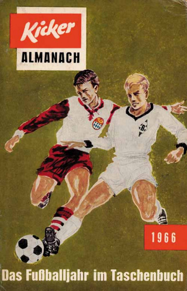 German Football Yearbook 1966 from Kicker.