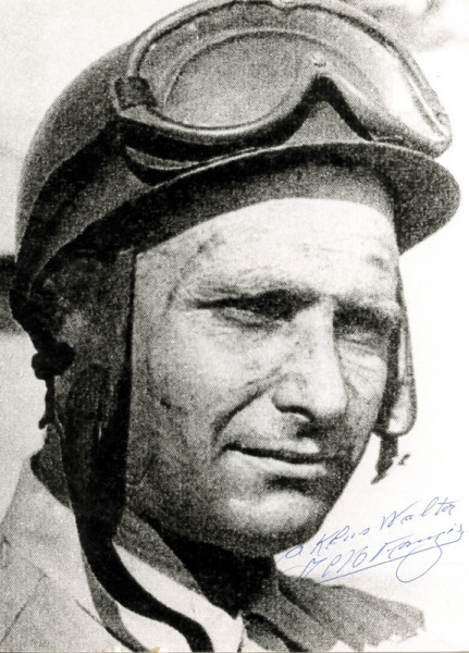 (1911-1995) Original Autograph Fangio, Fangio, Juan Manuel