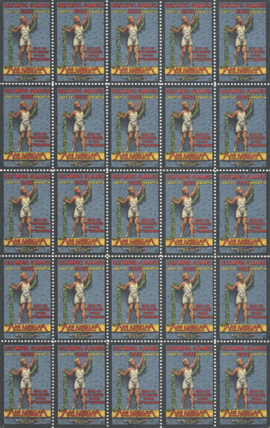 Olympic Games Los Angeles 1932 Official Vignettes