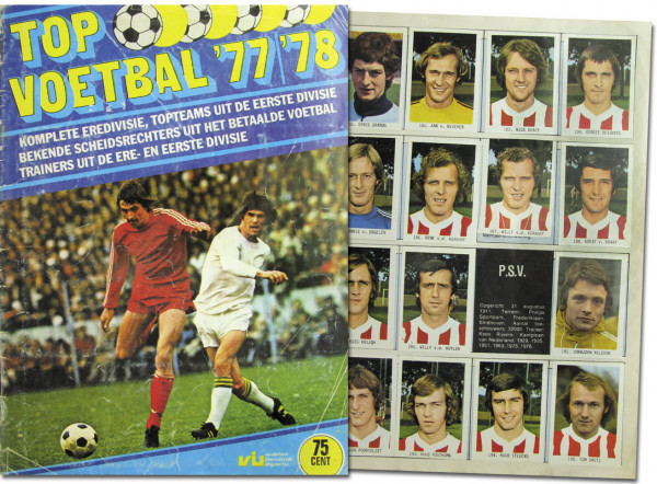 Dutch Football Sticker Album 1977 - 1978