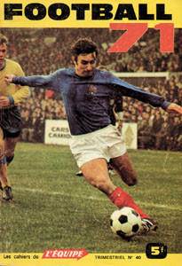 Football '71. Les Cahiers de L'Equipe. (Französisch)