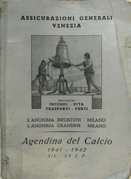 L'Agendina del Calcio 1941 -1942.