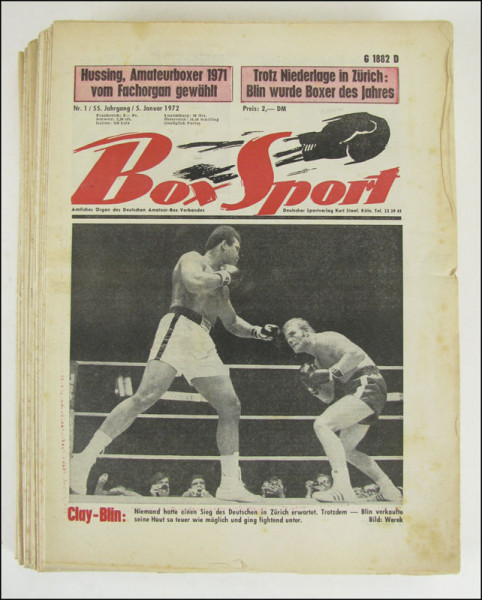 Box-Sport 1972 : Jg. Nr.1-26 komplett