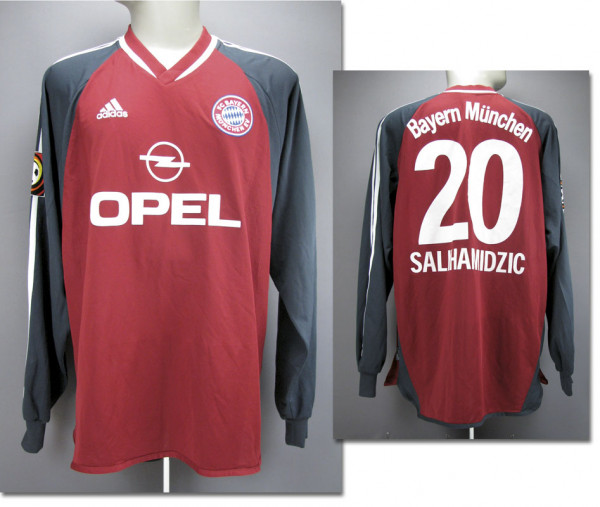 Hasan Salihamidzic Bundesliga Saison 2001/2002, München, Bayern - Trikot 2001/2002