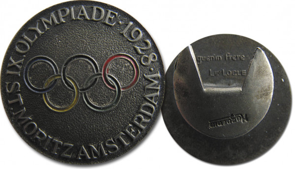 Olympic Games 1928. Official Fundraising Badge