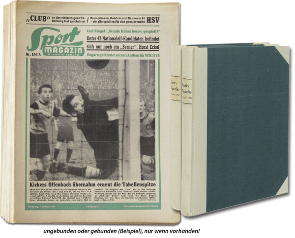 Sport Magazin 1957A : 12.Jg.: Nr 1-52, komplett