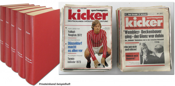 Kicker 1988 MonDon : Jg.Nr. 1/2-105 komplett.
