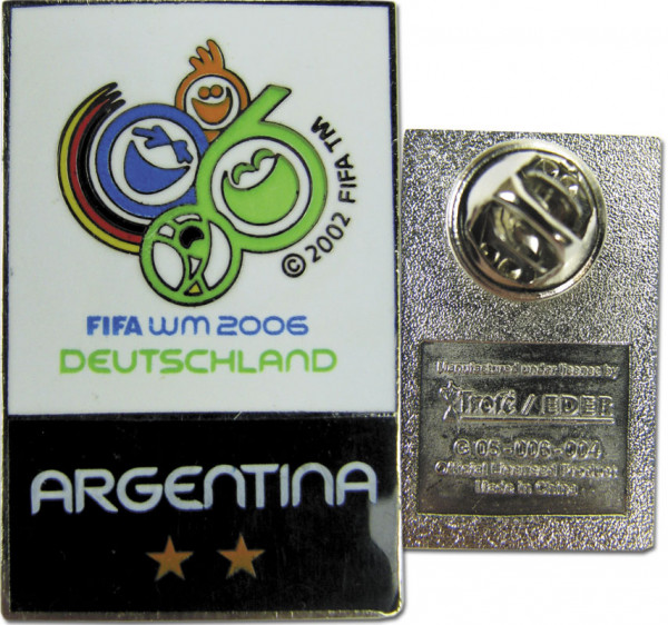 Pin World Cup 2006 Germany - Argentina
