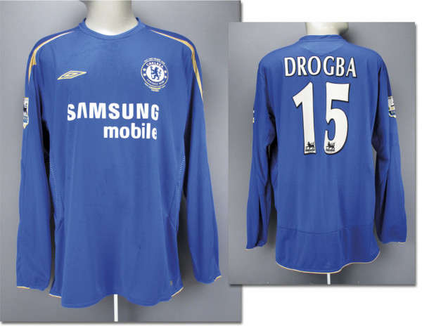 match worn football shirt FC Chelsea 2005/2006