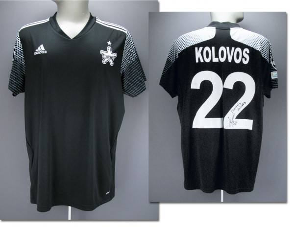 Dimitris Kolovos, am 28.09.2021 gegen Real Madrid, Tirspol, Sheriff FC - Trikot 2021/2022