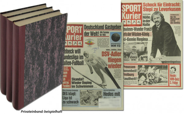 Sport Kurier 1993 C : Nr.1/2-105 komplett