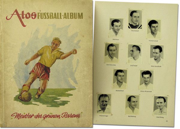 German Football sticker album Atos 1952