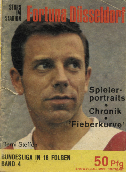 German booklet "Stars im Stadion" Fortuna Düsseldorf.