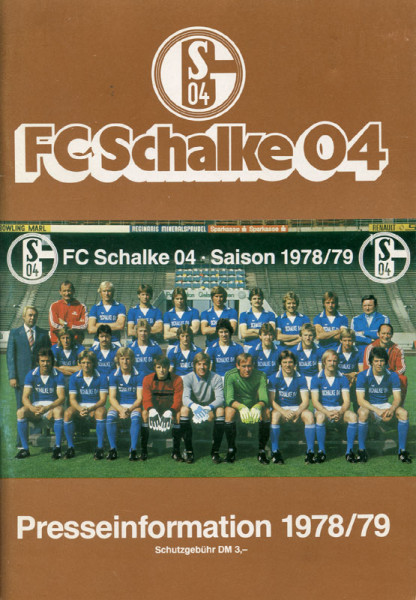 Presse Information 1978/79 FC Gelsenkirchen-Schalke 04 e.V.