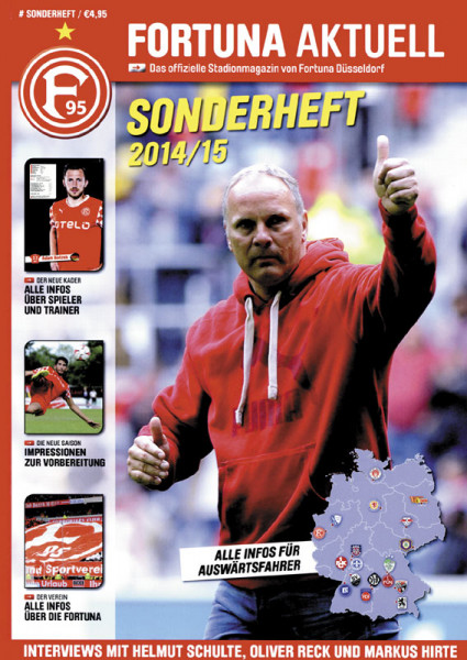Fortuna Aktuell - Das offizielle Stadionmagazin von Fortuna Düsseldorf. Sonderheft 2014/15