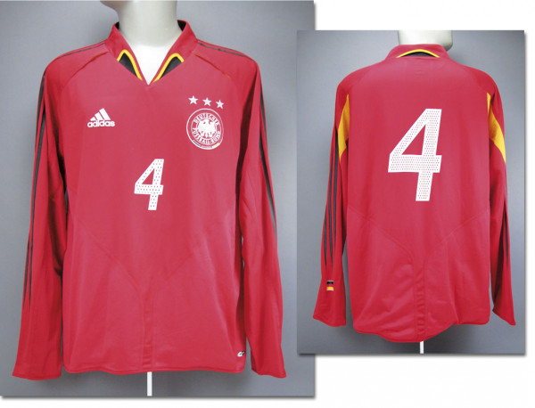 match worn football shirt Germany 2004