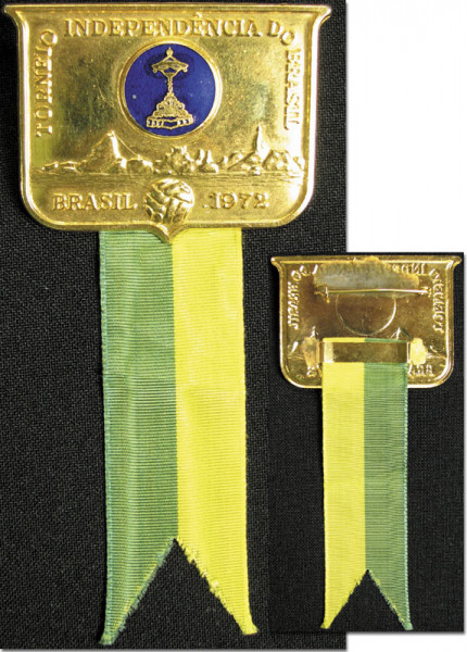 Offizielles Abzeichen Brasilien Independencia, Abzeichen Brasilien 1972