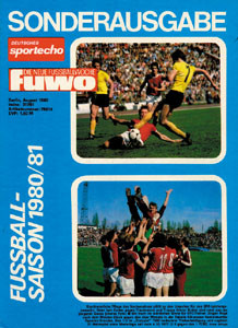 Deutsches Sport Echo 80 gem. mit FUWO: Sonderausgabe zum DDR-Fußball