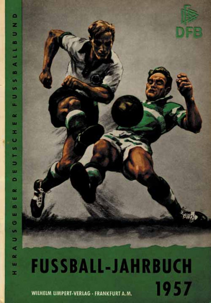 Fußball-Jahrbuch 1957. 24.Jahrgang.