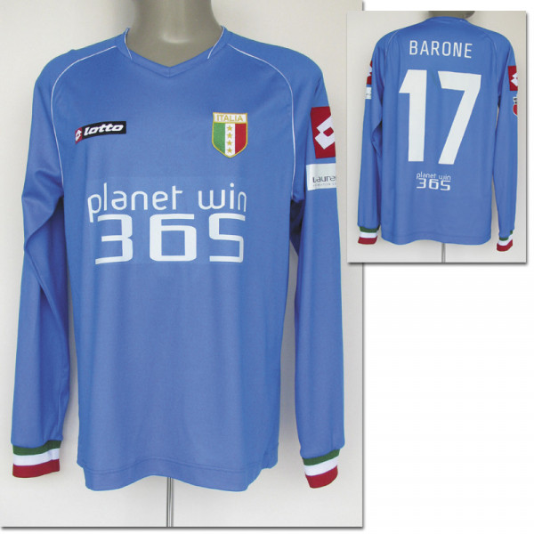 match worn football shirt Italia 2004-2006