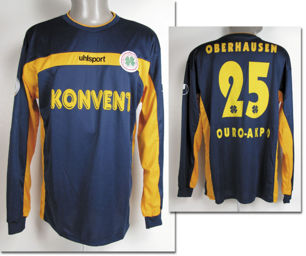 match worn football shirt RW Oberhausen 2005