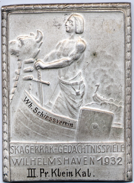 Siegermedaille 1932 Skagerrak Spiele, Siegermedaille 1932
