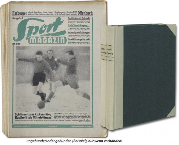 Sport Magazin 1955A : 10.Jg.: Nr.1-52 komplett